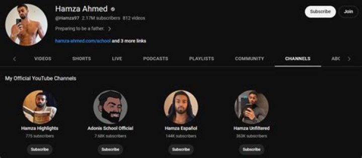 Hamza Ahmed net worth, income and estimated earnings of Youtuber channel